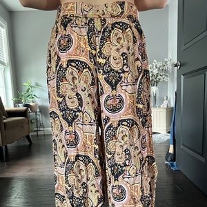 Anthropologie Print Harem Pants